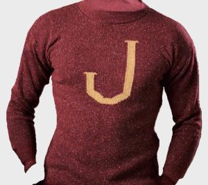 Alphabet Sweater Red Weasley Sweater
